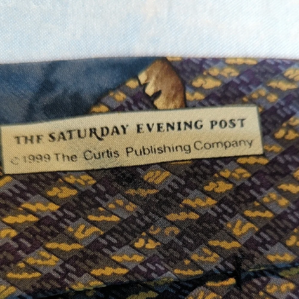 Men's Tie Set, Saturday Evening Post And Vintage Cars, Beautiful Mens Ties ..